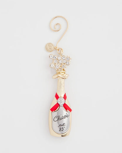 Champagne Bottle Ornament