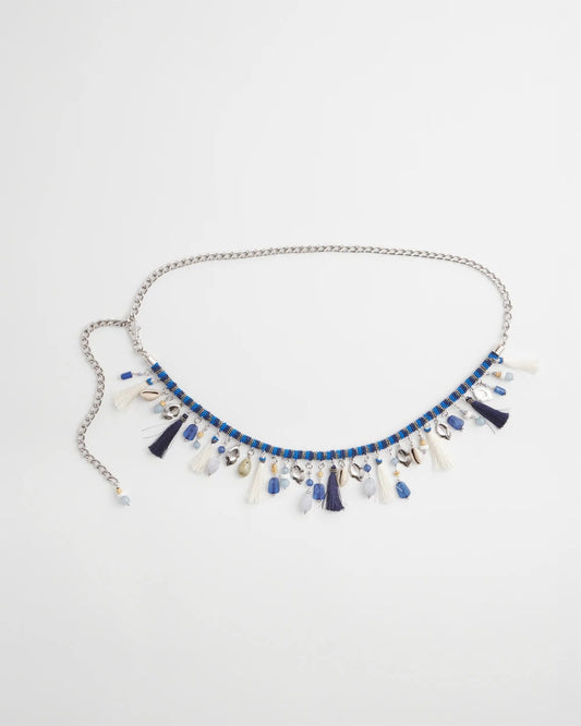 Ocean Motif Chain Belt