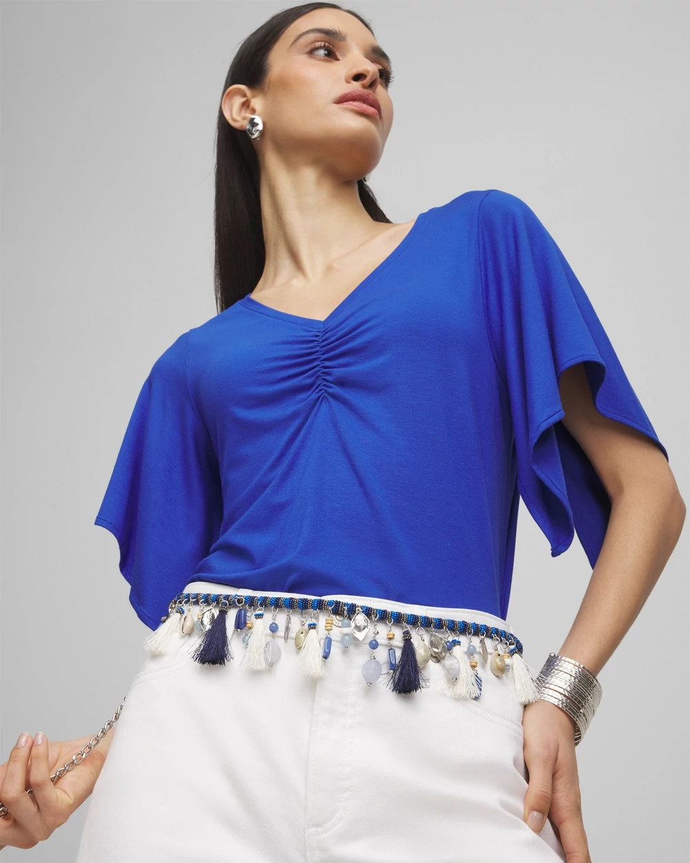 Ocean Motif Chain Belt