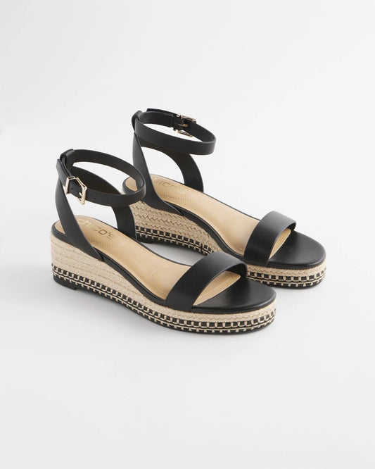 Brielle Espadrille Wedge Sandals