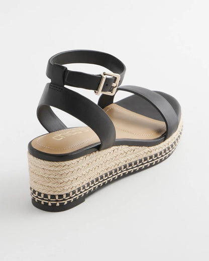 Brielle Espadrille Wedge Sandals