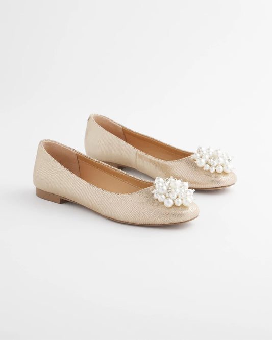 Olympia Pearl Ballet Flats