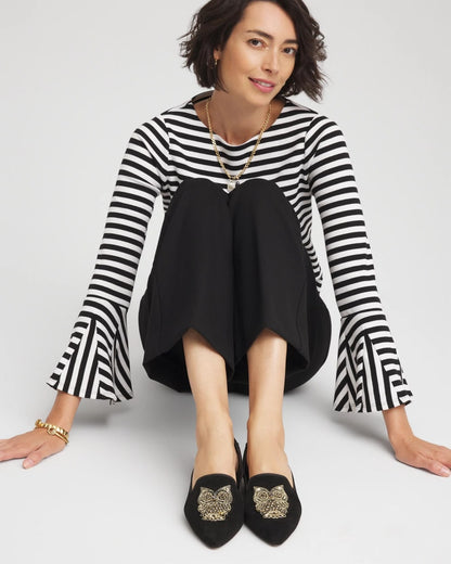Black Microsuede Loafers