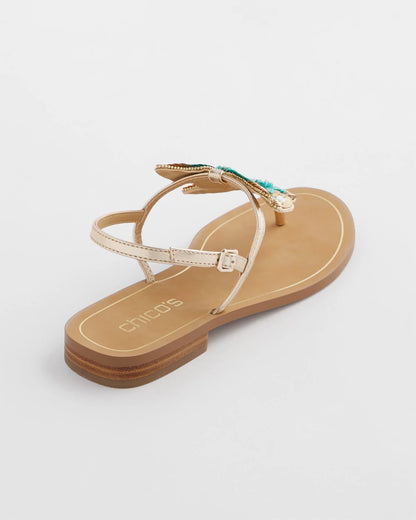 Butterfly T-Strap Sandal