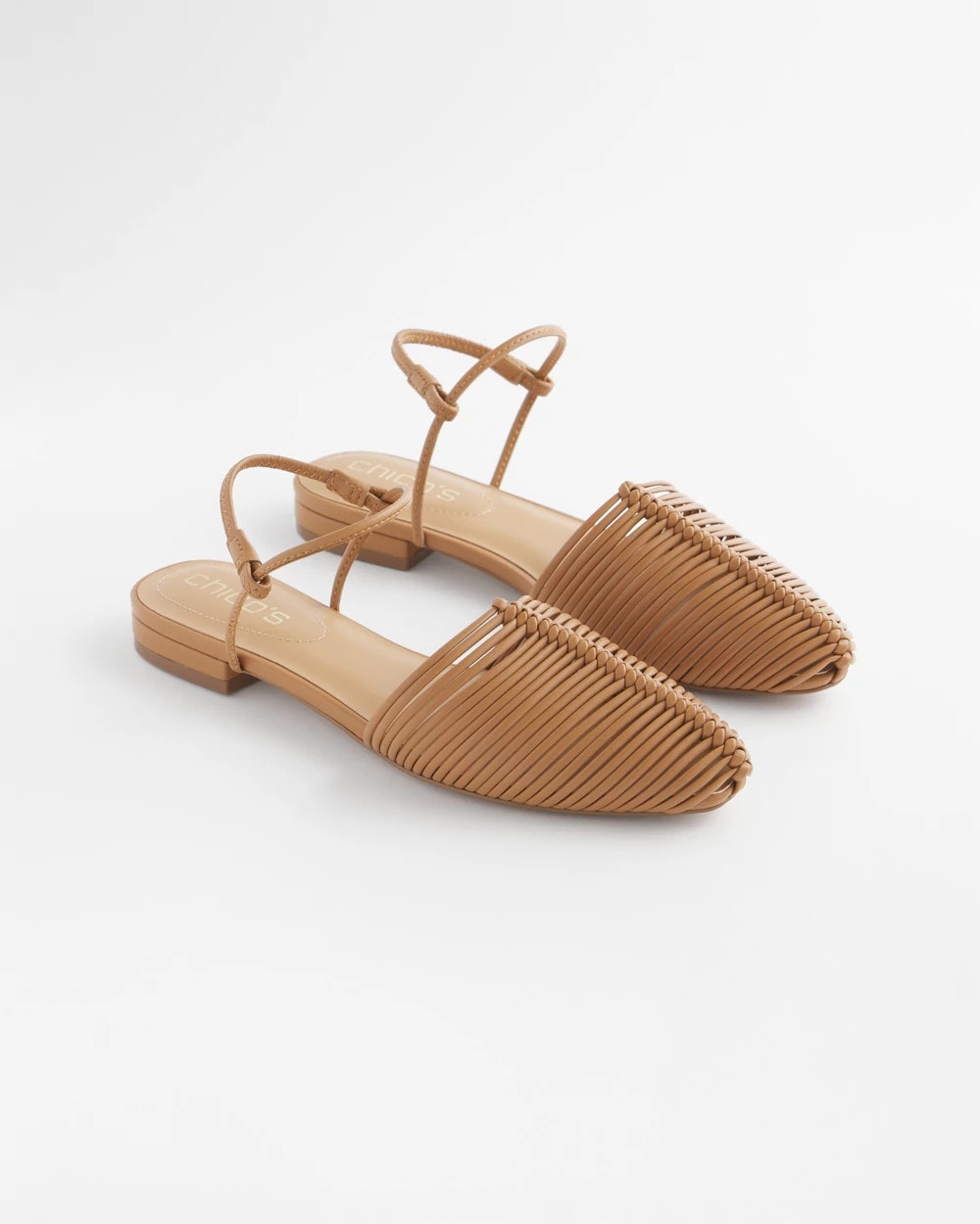 Woven Slingback Sandals