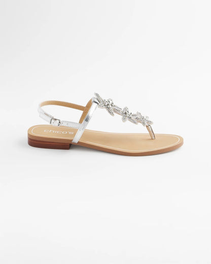 Beach Starfish T-Strap Sandals