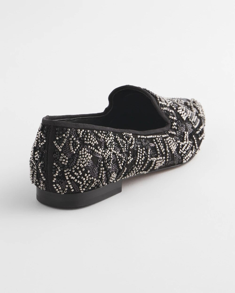 Gwyn Art Deco Beaded Flats