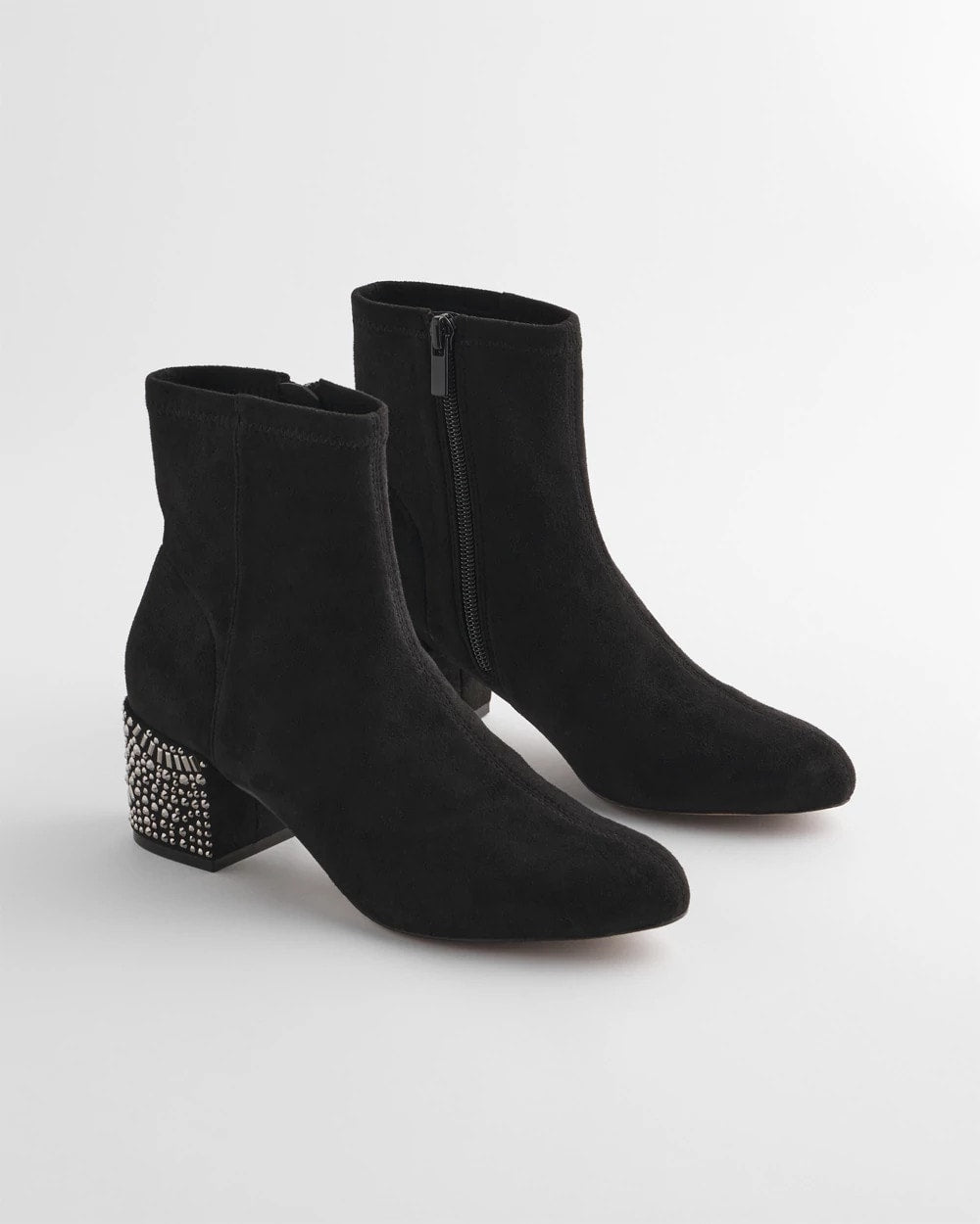 Embellished Destiny Art Deco Boot Heels