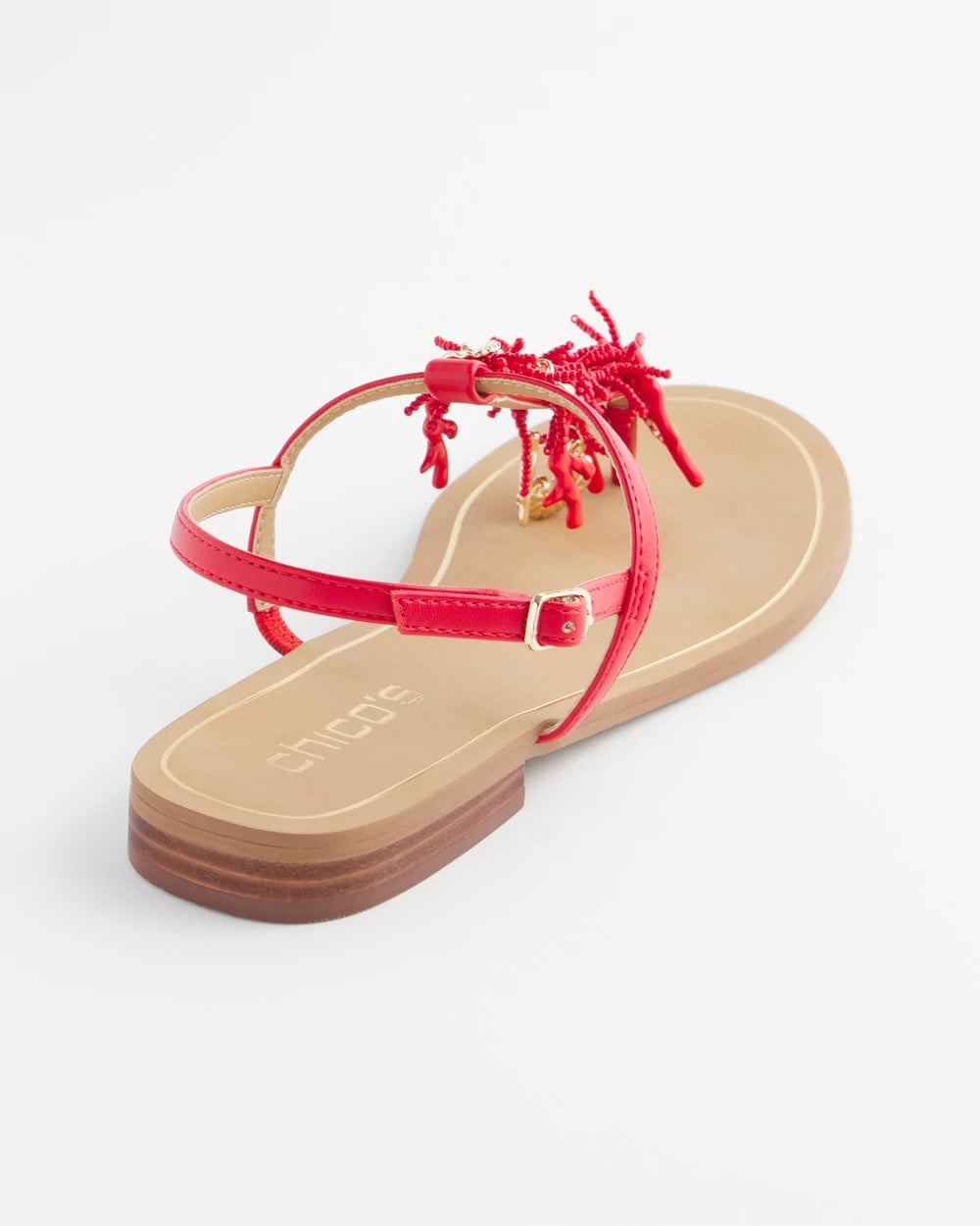 Coral Beach T-Strap Sandals