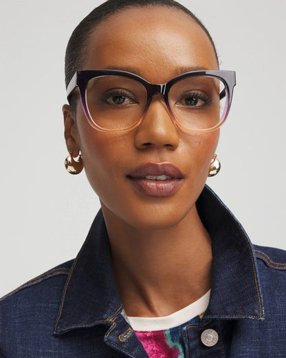 Cat Eye Colorblock Readers
