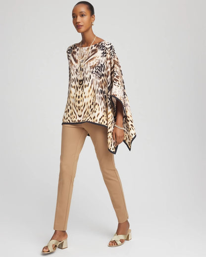 Petite Juliet Slim Trim Detail Ankle Pants