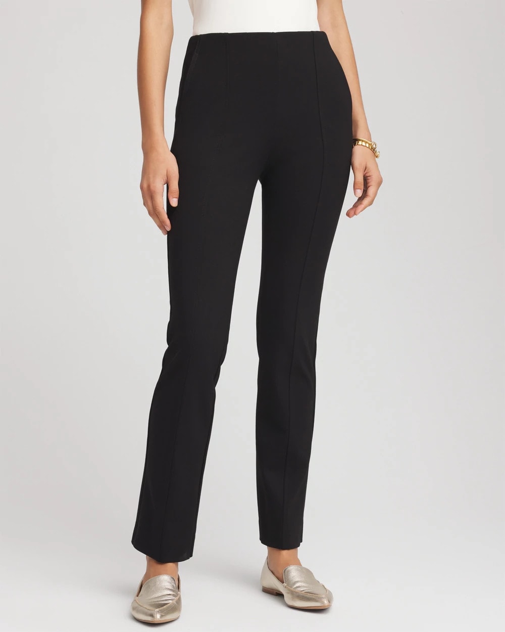 Petite Juliet Straight Ankle Pants