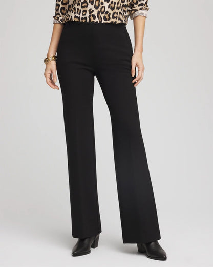 Petite Juliet Full-Length Ponte Pants