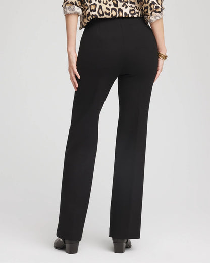 Petite Juliet Full-Length Ponte Pants