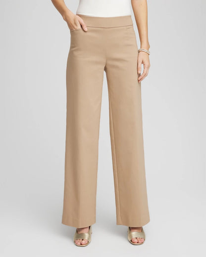 Petite Brigitte™ Slim Wide-Leg Pants