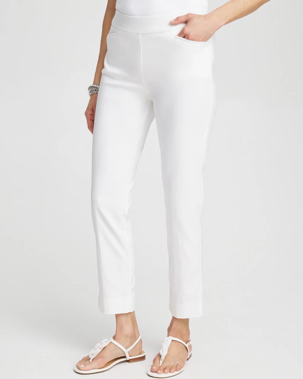Petite Brigitte™ Slim Ankle Pants