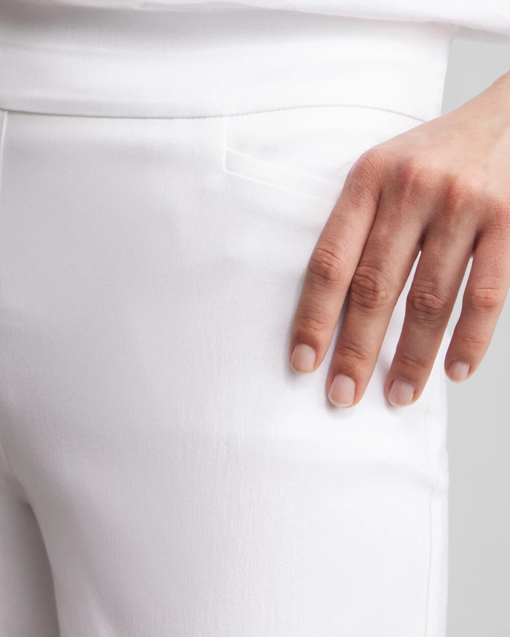 Petite Brigitte Wide Leg Cropped Pants