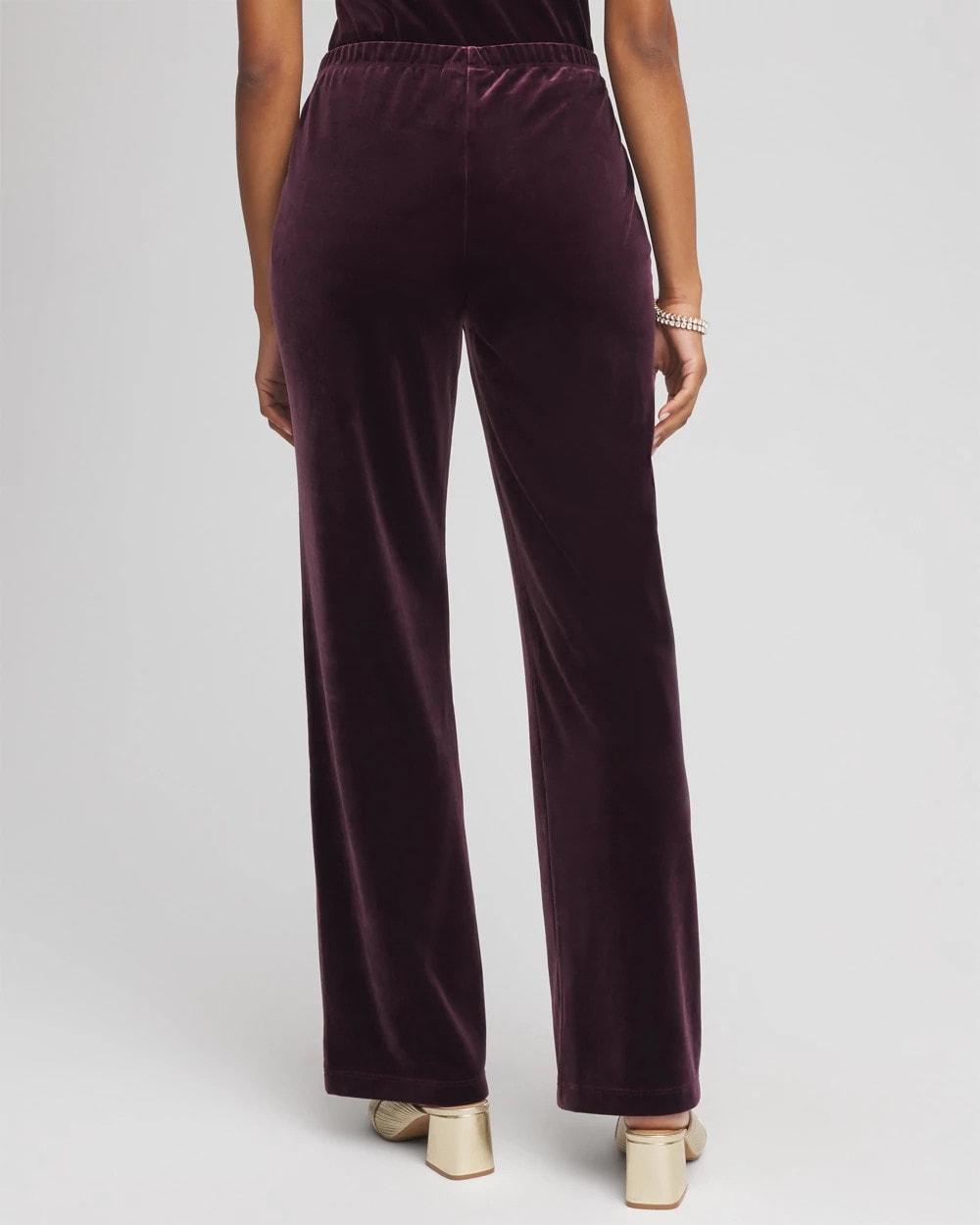 Petite Travelers™ Velvet No Tummy Pants