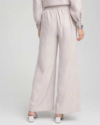 Petite Sequin Wide Leg Pant