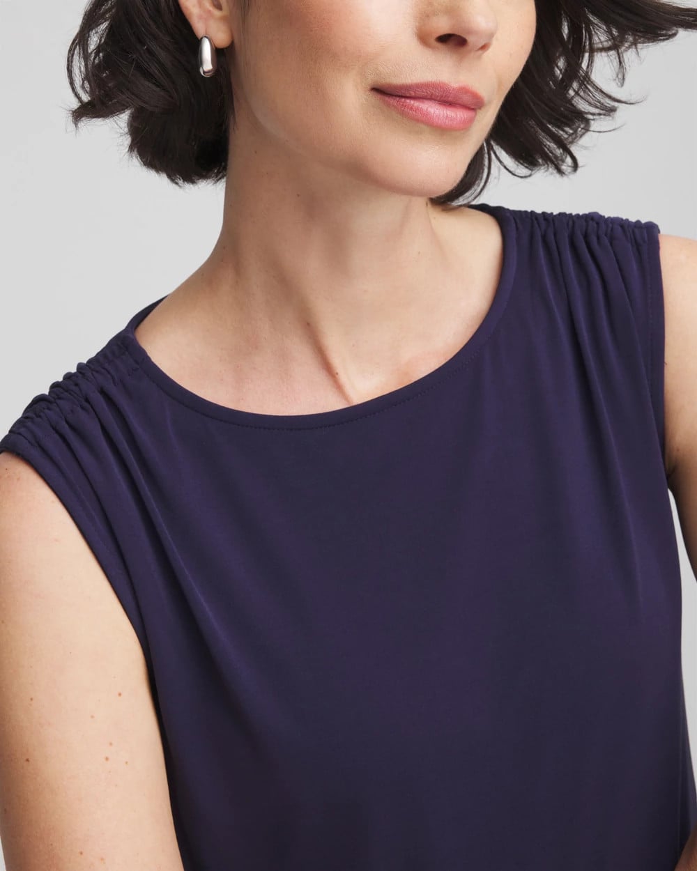 Petite Travelers™ Knit Sleeveless Dress
