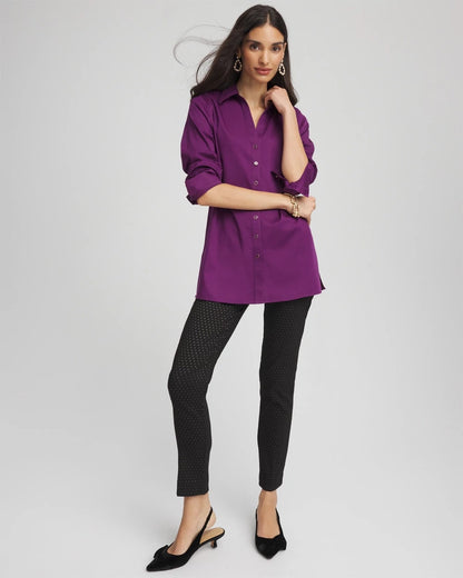 No Iron™ Novelty Button Tunic