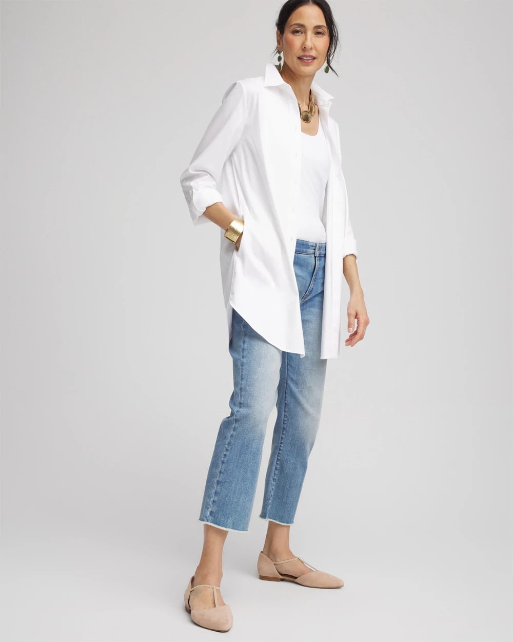 No Iron™ Pocket Tunic