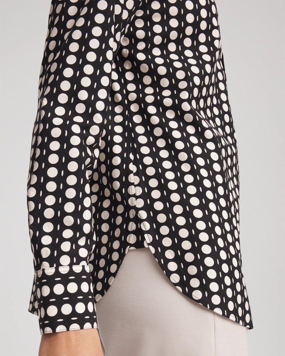 No Iron™ Printed Sateen Shirt