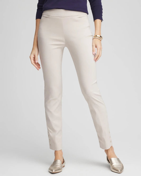 Brigitte™ Pull-On Slim Rivet Ankle Pants