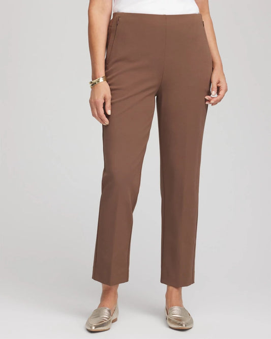 Lightweight Juliet Straight Ankle Pants