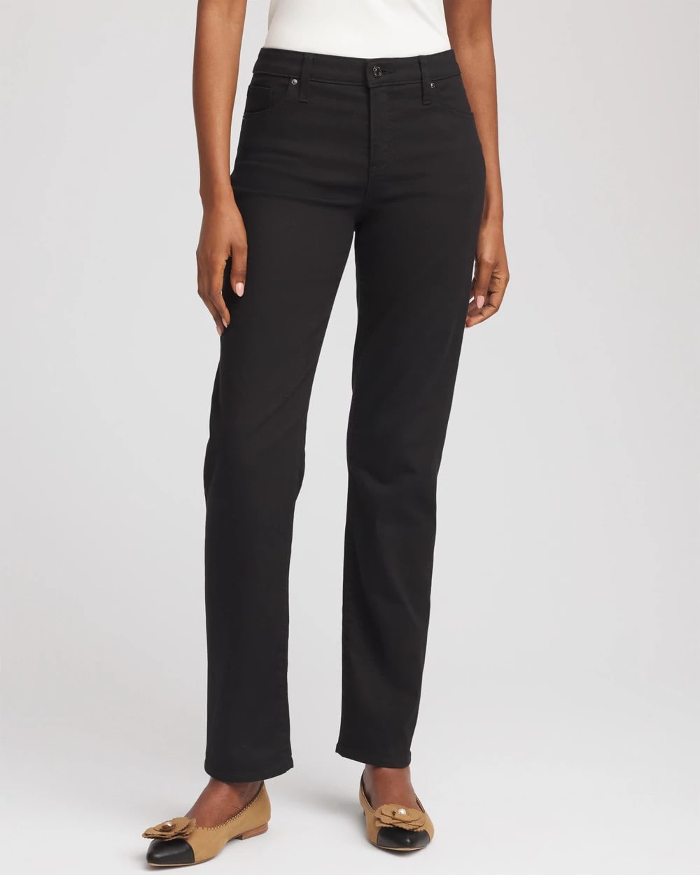 Girlfriend Slim Full-Length Jeans