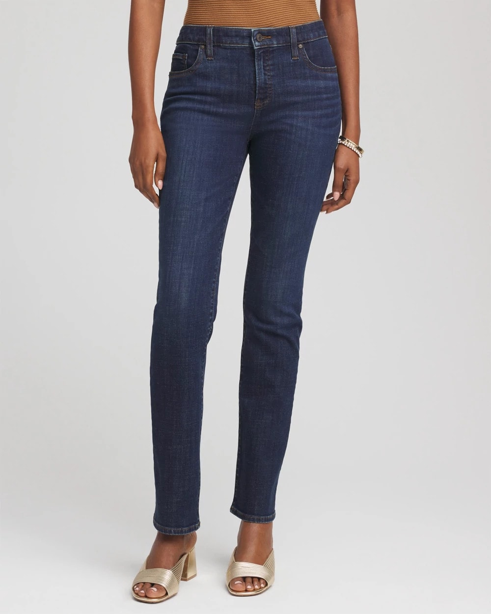 Girlfriend Slim Full-Length Jeans