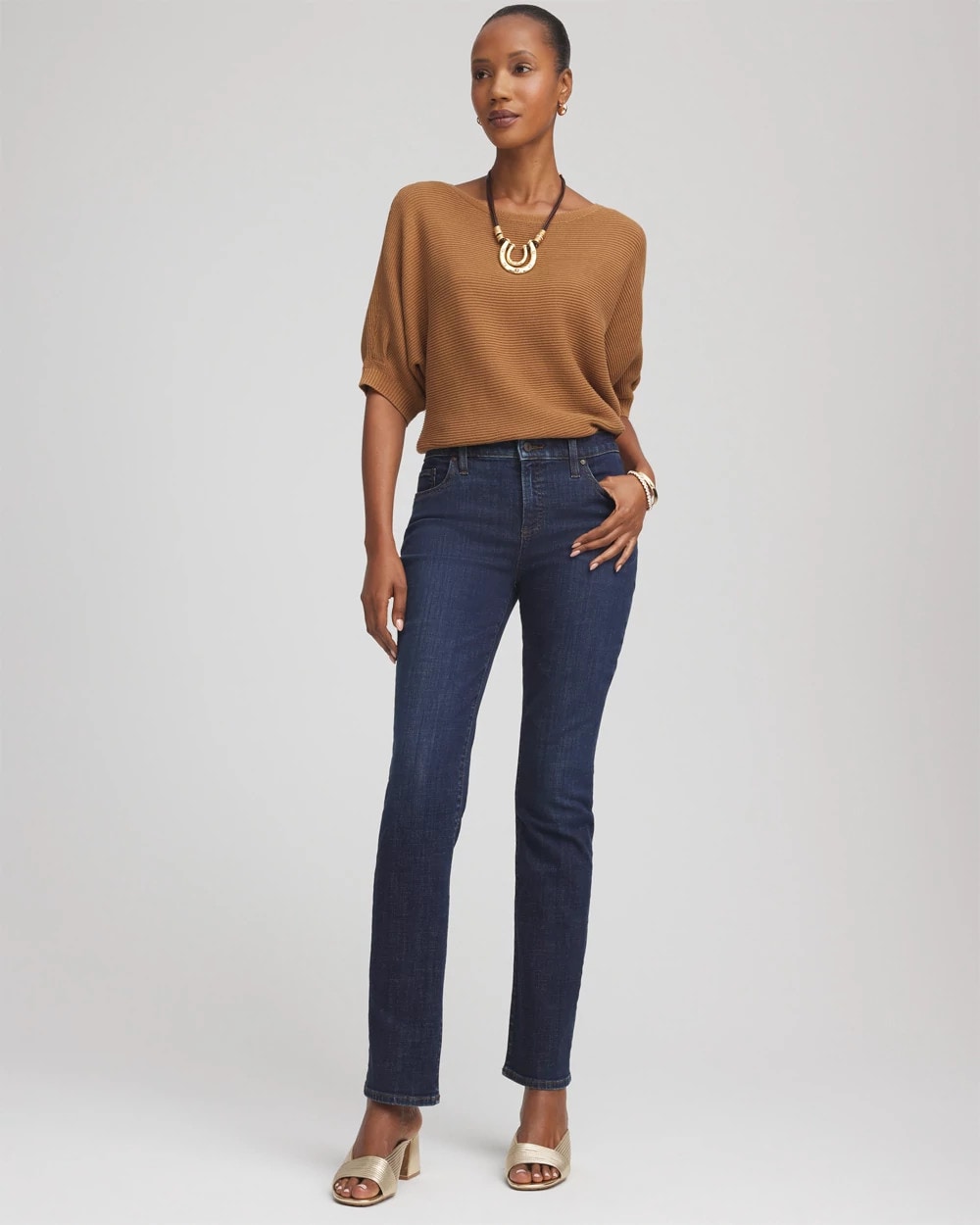 Girlfriend Slim Full-Length Jeans
