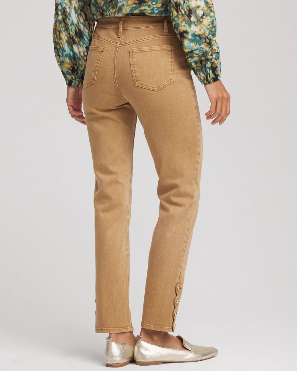 Girlfriend Slim Ankle Jeans